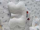 Hoag（霍格）嬰兒定型枕糾正頭型0-6-12月矯正新生兒寶寶枕頭護(hù)頸神器 白+藍(lán)色 【母嬰A類一等品】 曬單實(shí)拍圖