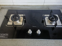 美的（Midea） 燃氣灶家用天燃氣雙眼灶 4.8KW大火力天然氣臺嵌兩用式猛火灶臺式嵌入式燃氣灶JZT-Q217B-M【天然氣】 曬單實(shí)拍圖