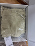 LESS復(fù)古薄款莫代爾休閑卡其垂感闊腿彎刀牛仔褲含真絲2O3E11130 987牛仔卡其 S 曬單實(shí)拍圖