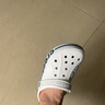 卡駱馳（crocs）洞洞鞋男鞋女鞋 25夏季新款運動鞋平底沙灘鞋透氣情侶涼鞋拖鞋子 貝雅卡駱班-黑白配 38-39 (240mm) 曬單實拍圖