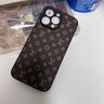 RIK SMITS輕奢品牌適用蘋果16promax手機(jī)殼皮質(zhì)老花風(fēng)iPhone15/14/13pro防摔防刮耐磨抗指紋保護(hù)套女生潮牌 【大花紋】皮質(zhì)手感-防摔耐臟 iPhone 16 曬單實(shí)拍圖