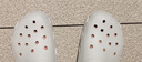 卡駱馳（crocs）檀健次同款洞洞鞋男女鞋涼拖拖鞋沙灘涼鞋 10001-1FT M8W10 曬單實(shí)拍圖