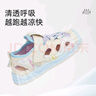 泰蘭尼斯夏季新款防滑軟底女寶包頭軟底鏤空網(wǎng)面學(xué)步鞋女童涼鞋 白/紫 19 內(nèi)長(zhǎng)13.0適合腳長(zhǎng)12.5 曬單實(shí)拍圖