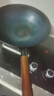 全品屋炒鍋不粘炒菜無(wú)涂層小鐵鍋家專(zhuān)用精鑄章丘深氮熟鐵鍋燃?xì)庠畲箦?曬單實(shí)拍圖
