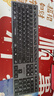 雙飛燕（A4TECH）FX50 有線(xiàn)鍵盤(pán)剪刀腳輕音筆記本電腦外接臺(tái)式家用辦公打字專(zhuān)用飛時(shí)代薄膜鍵盤(pán) 鐵灰 曬單實(shí)拍圖