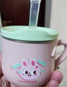 樂扣樂扣寶寶吸管杯嬰兒喝奶杯2歲牛奶杯兒童水杯家用敞口杯幼兒園杯子 曬單實拍圖
