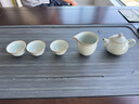 雅瓷汝窯茶具整套功夫茶套裝陶瓷家用送禮茶具禮盒裝一壺三杯水平壺 曬單實(shí)拍圖