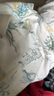 歐孕（OUYUN）嬰兒衣服夏季薄款空調(diào)服睡衣男女寶寶連體衣網(wǎng)眼竹棉哈衣爬服 珊瑚深海【半背網(wǎng)孔 舒適透氣】 90cm 【建議身高85-93cm】 曬單實拍圖