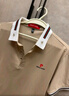 皮爾卡丹（pierre cardin）短袖T恤男夏季薄款潮流高端商務休閑Polo打底衫男裝衣服 杏色 XL 曬單實拍圖