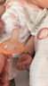 佳爾優(yōu)優(yōu)（garkoko）安撫奶嘴0-3-6個月母乳防脹超輕氣新生嬰兒玩具硅膠哄睡安撫寶寶  曬單實拍圖
