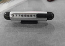 騫捷德國汽車(chē)破窗器帶割刀車(chē)載安全錘臨時(shí)停車(chē)號碼牌多功能逃生四合一 【紳士黑】 【航空合金 滾輪調節 一鍵隱藏 四合一】 曬單實(shí)拍圖