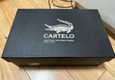 卡帝樂鱷魚（CARTELO）皮鞋男士夏季牛皮一腳蹬男鞋牛皮軟底商務(wù)休閑鞋 6219 黑色 41  曬單實拍圖