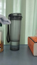 特百惠（Tupperware）晶彩MAX塑料杯600ml 男女士學(xué)生夏季運(yùn)動(dòng)水杯子戶外大容量 酷炫黑 曬單實(shí)拍圖