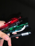 派通（Pentel）BLN105按動黑色中性筆高顏值0.5mm簽字筆商務(wù)學(xué)生速干水筆水性筆文具 天藍(lán)桿黑芯單支裝 曬單實(shí)拍圖