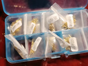 OEMG大盒裝600枚裝魚(yú)鉤套裝金袖赤袖伊豆新關(guān)東有刺無(wú)刺釣魚(yú)鉤 管付帶圈伊勢(shì)尼有刺3-12號(hào) 100枚盒裝【每個(gè)型號(hào)10枚】 曬單實(shí)拍圖