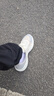 安踏運動(dòng)鞋男鞋2026春夏季新款減震透氣跑鞋男輕便軟底休閑跑步鞋子 -2象牙白/芯片灰 42 曬單實(shí)拍圖