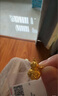 世紀(jì)緣珠寶牡丹葫蘆古法黃金吊墜復(fù)古足金福祿掛墜七夕禮物送女友 5.7g 曬單實拍圖