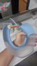 babycare寶寶洗頭神器兒童洗頭帽洗澡護(hù)耳防進(jìn)水可調(diào)節(jié)星航洗頭帽 柔霧藍(lán) 曬單實(shí)拍圖