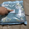 艾薇床單單件純棉 雙人床單被單田園風(fēng)床單 青馨花園 230*250cm 曬單實(shí)拍圖
