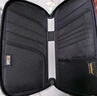 tomtoc護(hù)照夾護(hù)照包旅行大容量收納銀行卡保護(hù)套錢包防盜刷證件包T03 曜石黑 可收納3～4本護(hù)照 曬單實(shí)拍圖