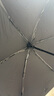 范爺家遮陽傘晴雨兩用傘六折雨傘彩膠太陽傘小巧防曬防紫外線 超輕便攜 六折雨傘梔子花（內(nèi)層黑膠） 曬單實拍圖