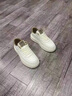 奧迪馳 AODELZ小白鞋真皮秋季透氣防臭潮流百搭厚底運(yùn)動休閑鞋板鞋防滑增高男鞋 米卡 42 曬單實(shí)拍圖