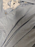 A類(lèi)卡通全棉水洗棉四件套100純棉兒童可愛(ài)小狗床單被套三件套床笠 泡芙狗狗-藍(lán)【A類(lèi)100%全棉】 1.8m 床單款 （被套200*230cm） 曬單實(shí)拍圖