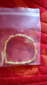 中國黃金（CHINA GOLD）黃金手鏈足金竹節(jié)手飾古法節(jié)節(jié)高升手七夕情人節(jié)禮物送女朋友老婆 竹節(jié)手鏈 約5g 曬單實拍圖