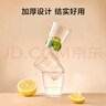 京東京造 一次性杯子航空杯 食品級(jí)加厚飲料果汁杯塑料水杯210ml【30只 】 曬單實(shí)拍圖