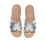 斯凱奇（Skechers）拖鞋女士夏季外穿透氣平底涼拖鞋百搭一腳蹬休閑鞋通勤鞋114707 曬單實拍圖