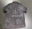G-STAR RAW【商場(chǎng)同款】夏季時(shí)尚短袖休閑襯衫男士純棉輕質(zhì)潮流舒爽D24602 褪色灰 M 曬單實(shí)拍圖
