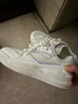 安踏膠彈板鞋女鞋厚底新款輕便軟底百搭鞋子女小白鞋休閑鞋運動(dòng)鞋 曬單實(shí)拍圖