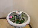 漁師傅陶瓷魚缸過(guò)濾器金魚缸瓷缸瓦缸過(guò)濾器噴泉造景圓缸過(guò)濾內(nèi)置過(guò)濾器 彩荷直側(cè)出水-適合7～52cm水深 曬單實(shí)拍圖