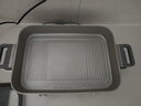 鈦古（Taigroo）鈦古（Taigroo） IHBBQ多功能料理鍋機(jī)電煮鍋韓式烤肉爐電火鍋烤盤多用途鍋煎炸煮燉多功能鍋 5L 雪山銀專業(yè)版深淺三件套 曬單實(shí)拍圖