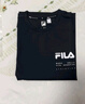 FILA 斐樂(lè )官方男子針織短袖衫夏季新款健身運動(dòng)基礎防曬功能T恤 深黑-BK 3XL 190/108A/XXXL 曬單實(shí)拍圖