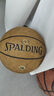 斯伯丁（SPALDING）籃球飛行員06十字型防塵吸濕皮料室內(nèi)外通用7號(hào)成人青少年77-739Y 曬單實(shí)拍圖