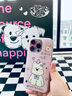 素洛適用蘋果16promax手機殼13粉色西高地小狗iPhone15pro日韓可愛少女心14高級感卡通13硅膠防摔全包 粉色西高地狗狗 單殼 iPhone 16 pro 曬單實拍圖