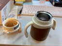 卡蜜迪（kamidi）嬰兒保溫杯小月齡奶瓶6個(gè)月以上寶寶水杯316不銹鋼1-3歲吸管水壺 曬單實(shí)拍圖