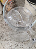 青蘋果冷水壺玻璃水壺大容量泡茶壺家用耐高溫涼白開水杯鴨嘴扎壺涼水壺 透明鴨嘴壺1300ML 曬單實拍圖