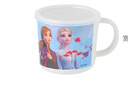 迪士尼（Disney）兒童水杯帶蓋防塵家用牛奶杯卡通寶寶刷牙杯幼兒園喝水杯子 艾莎公主小號杯 200ml 曬單實(shí)拍圖