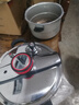 德國防爆304不銹鋼電磁爐通用燃氣明火高壓鍋家用壓力鍋大商用鍋 升級至尊防爆6-10人 26cm 8L 曬單實拍圖