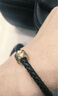 周生生黃金轉(zhuǎn)運珠王安宇同款 酷黑足金串珠XL龍鱗不含手鏈繩94750C定價 曬單實拍圖