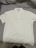 Bmuvlss輕奢男裝高檔品牌短袖polo衫男2025夏季青年翻領(lǐng)商務(wù)短袖T恤衫男 白色 2XL 曬單實(shí)拍圖