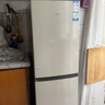 海爾（Haier）冰箱出品雙開門二門177升冰箱家用小型冰箱租房省電不占地冷藏冷凍兩用統(tǒng)帥家用小冰箱 以舊換新 177升雙門冰箱節(jié)能省電 兩天約用1度電 曬單實拍圖