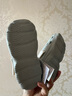 阿迪達(dá)斯 （adidas）男女童休閑涼鞋運(yùn)動透氣洞洞鞋沙灘鞋JS3729 銀色  33  曬單實(shí)拍圖