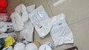 美家日記平板拖把布頭 塵推替換布頭90cm一塊 棉線帆布干濕兩用吸水替換布 曬單實(shí)拍圖