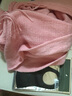 士丹熊保暖圍巾 針織毛線(xiàn)圍巾女冬季加厚兩用長(cháng)款雙面百搭保暖學(xué)生秋冬披肩情侶圍脖 粉色 曬單實(shí)拍圖