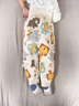 wua.wua嬰兒衣服開襠褲秋褲高腰護肚寶寶褲子兒童保暖秋冬男女童貼身睡褲 滿印馬戲團 90cm 曬單實拍圖