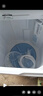 海爾（Haier）雙桶洗衣機(jī)半自動(dòng) 家用大件洗 12公斤大容量 一級(jí)能效省水電 以舊換新 雙缸 原廠品質(zhì)XPB120-81D2 曬單實(shí)拍圖