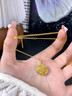 老廟純銀項(xiàng)鏈八寶羅盤可轉(zhuǎn)動(dòng)鑲嵌高級(jí)感吊墜情人節(jié)生日禮物送女友925 【八倉(cāng)發(fā)貨】八寶羅盤 曬單實(shí)拍圖